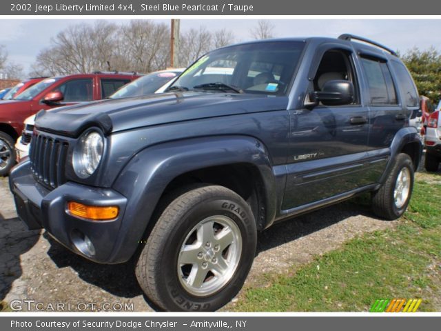 2002 Jeep Liberty Limited 4x4 in Steel Blue Pearlcoat