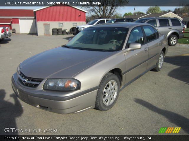 2003 Chevrolet Impala  in Sandrift Metallic