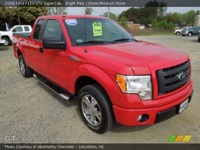 2009 Ford F150 STX SuperCab in Bright Red