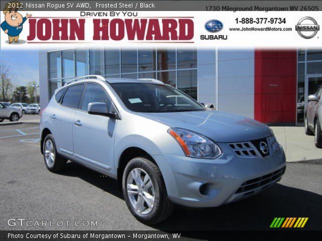 2012 Nissan Rogue SV AWD in Frosted Steel