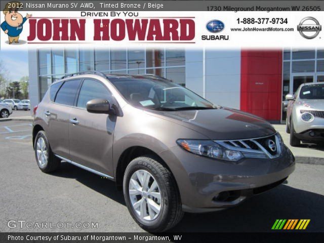 2012 Nissan Murano SV AWD in Tinted Bronze
