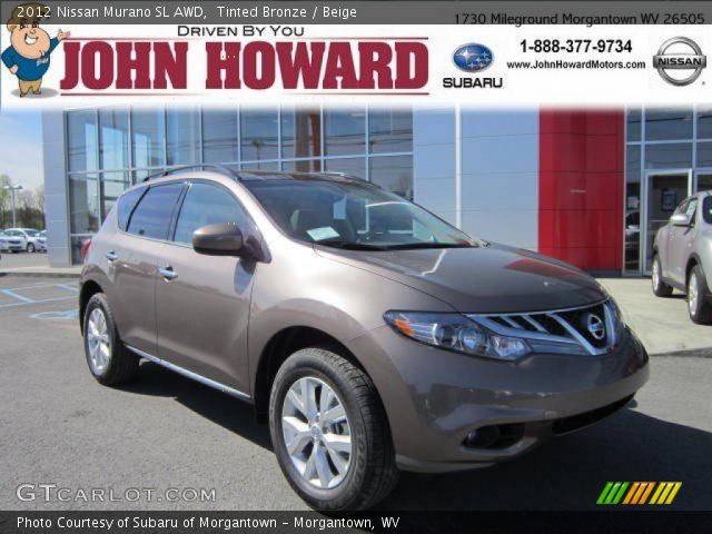 2012 Nissan Murano SL AWD in Tinted Bronze
