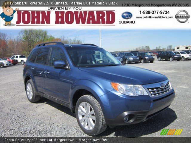 2012 Subaru Forester 2.5 X Limited in Marine Blue Metallic