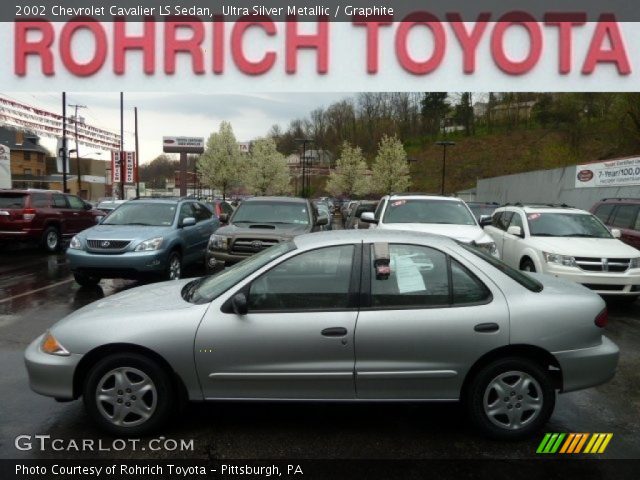 2002 Chevrolet Cavalier LS Sedan in Ultra Silver Metallic