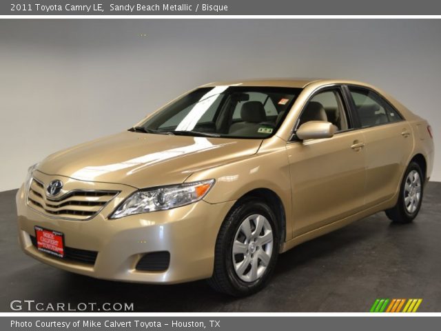2011 Toyota Camry LE in Sandy Beach Metallic