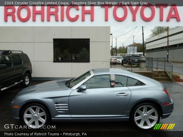 2004 Chrysler Crossfire Limited Coupe in Sapphire Silver Blue Metallic