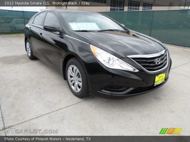2012 Hyundai Sonata GLS in Midnight Black