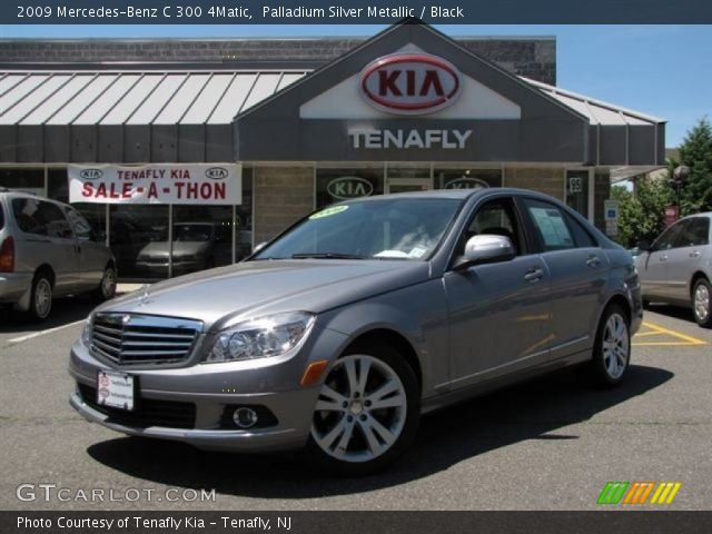 2009 Mercedes-Benz C 300 4Matic in Palladium Silver Metallic