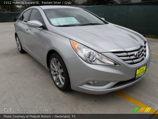 2012 Hyundai Sonata SE in Radiant Silver