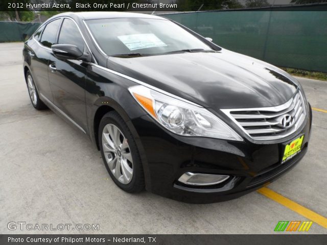 2012 Hyundai Azera  in Black Onyx Pearl