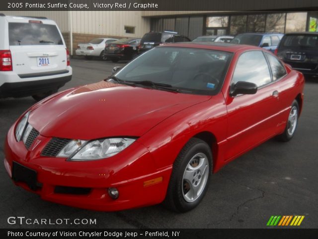 2005 Pontiac Sunfire Coupe in Victory Red