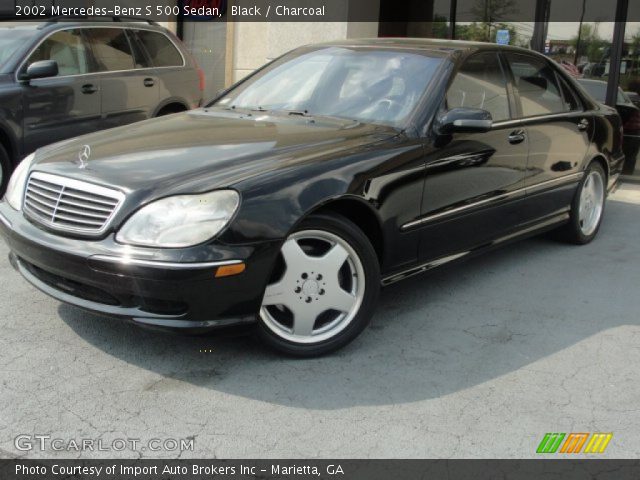 2002 Mercedes-Benz S 500 Sedan in Black