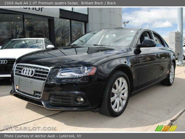 2009 Audi A4 2.0T Premium quattro Sedan in Brilliant Black