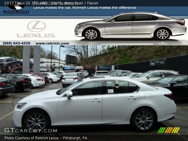 2013 Lexus GS 350 AWD in Starfire White Pearl