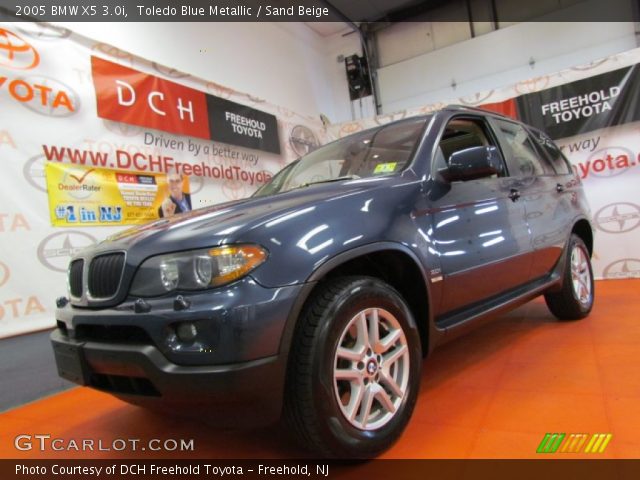 2005 BMW X5 3.0i in Toledo Blue Metallic