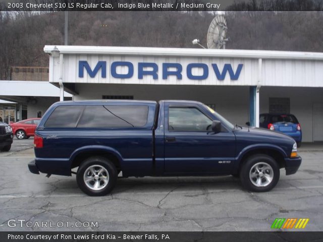 2003 Chevrolet S10 LS Regular Cab in Indigo Blue Metallic