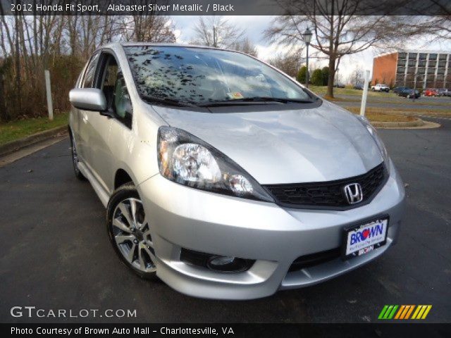 2012 Honda Fit Sport in Alabaster Silver Metallic