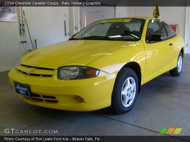 2004 Chevrolet Cavalier Coupe in Rally Yellow
