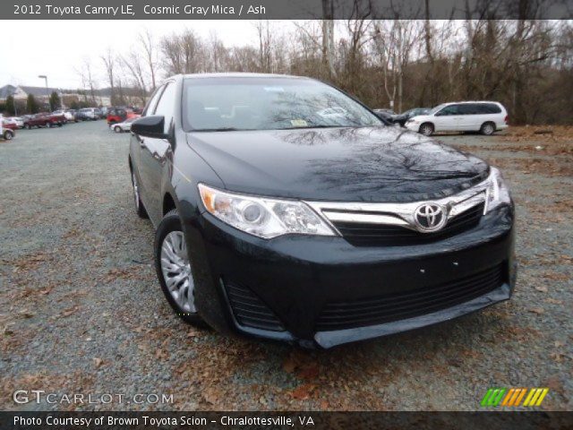 2012 Toyota Camry LE in Cosmic Gray Mica