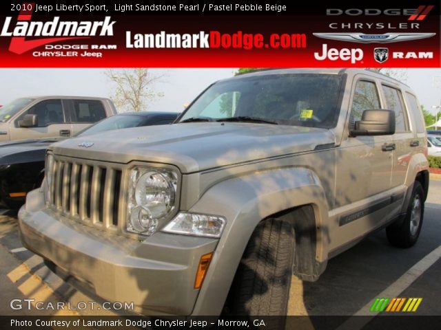 2010 Jeep Liberty Sport in Light Sandstone Pearl