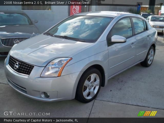 2008 Nissan Sentra 2.0 S in Brilliant Silver