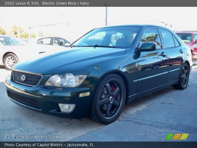 2002 Lexus IS 300 in Electric Green Mica