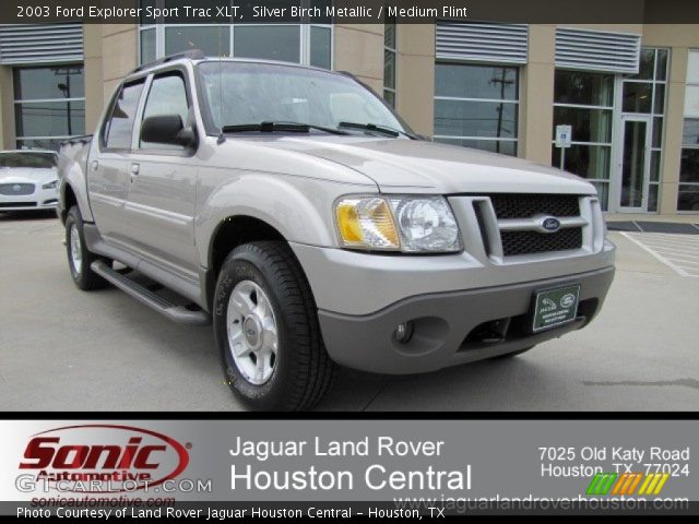 2003 Ford Explorer Sport Trac XLT in Silver Birch Metallic