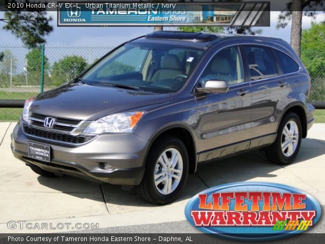 2010 Honda CR-V EX-L in Urban Titanium Metallic