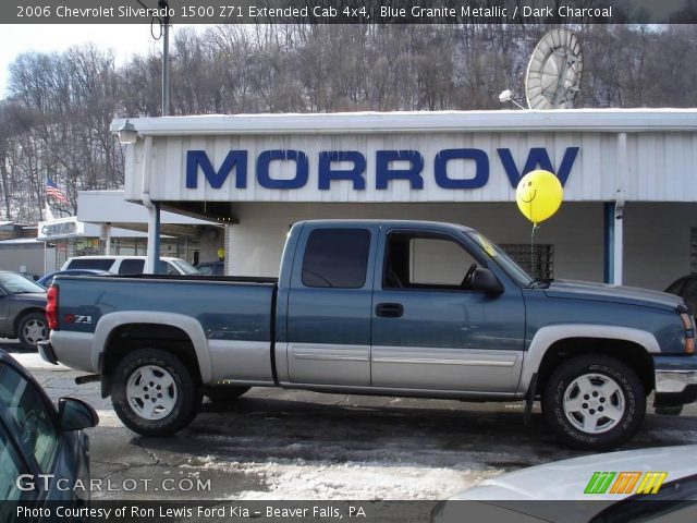 2006 Chevrolet Silverado 1500 Z71 Extended Cab 4x4 in Blue Granite Metallic