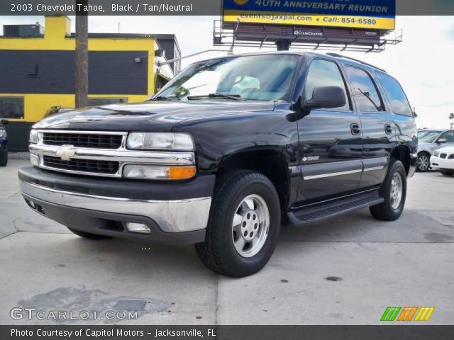 2003 Chevrolet Tahoe  in Black