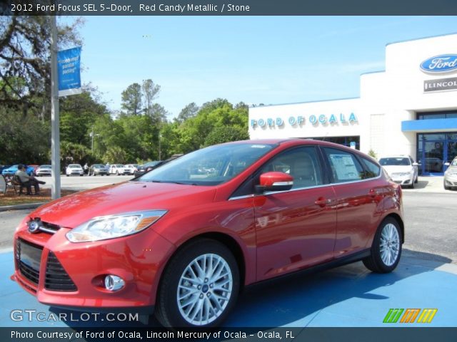 2012 Ford Focus SEL 5-Door in Red Candy Metallic
