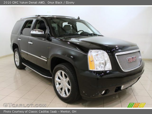 2010 GMC Yukon Denali AWD in Onyx Black