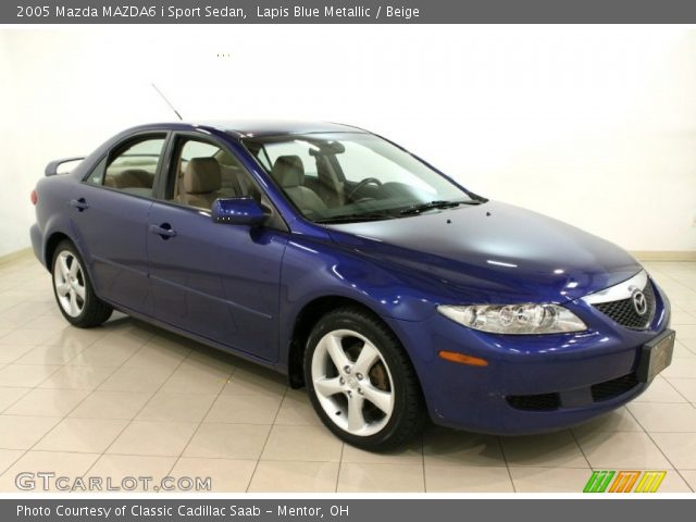 2005 Mazda MAZDA6 i Sport Sedan in Lapis Blue Metallic