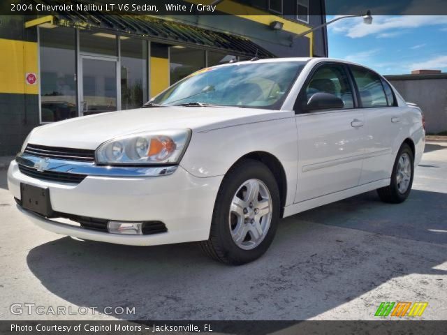 2004 Chevrolet Malibu LT V6 Sedan in White