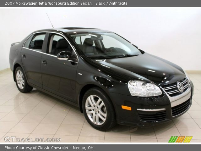 2007 Volkswagen Jetta Wolfsburg Edition Sedan in Black