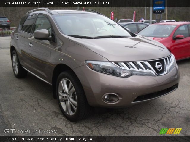 2009 Nissan Murano LE AWD in Tinted Bronze Metallic