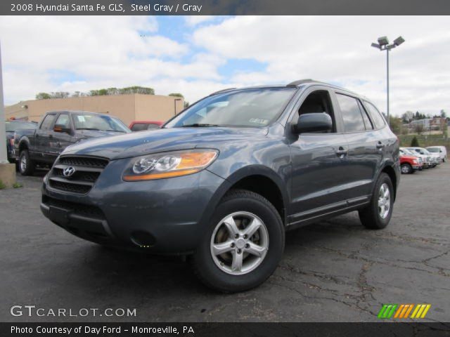 2008 Hyundai Santa Fe GLS in Steel Gray