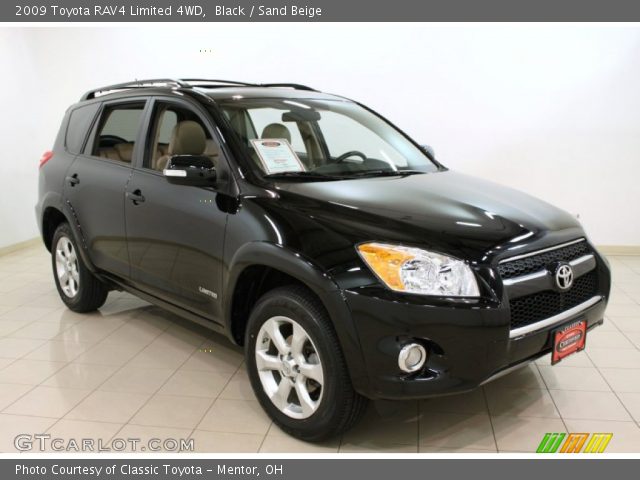 2009 Toyota RAV4 Limited 4WD in Black
