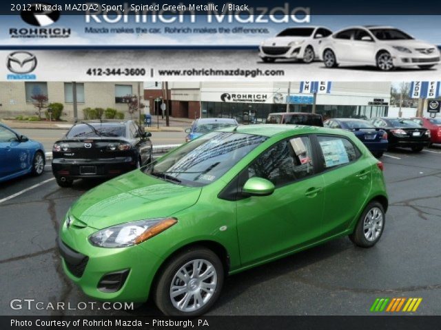 2012 Mazda MAZDA2 Sport in Spirted Green Metallic