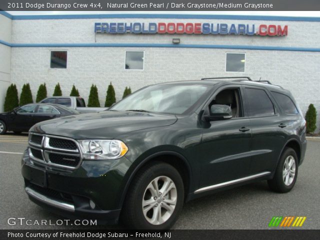 2011 Dodge Durango Crew 4x4 in Natural Green Pearl