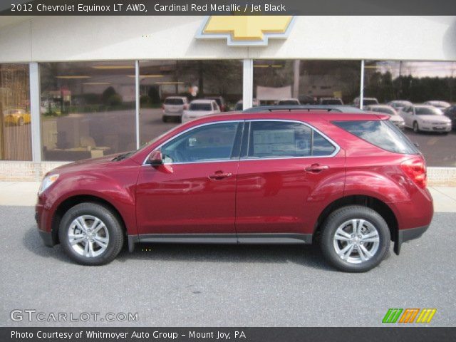 2012 Chevrolet Equinox LT AWD in Cardinal Red Metallic