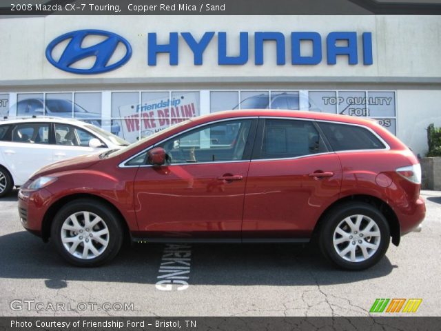 2008 Mazda CX-7 Touring in Copper Red Mica