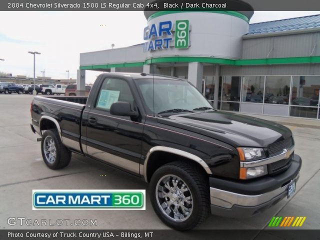 2004 Chevrolet Silverado 1500 LS Regular Cab 4x4 in Black