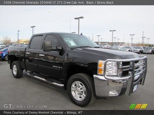 2008 Chevrolet Silverado 2500HD LT Z71 Crew Cab 4x4 in Black
