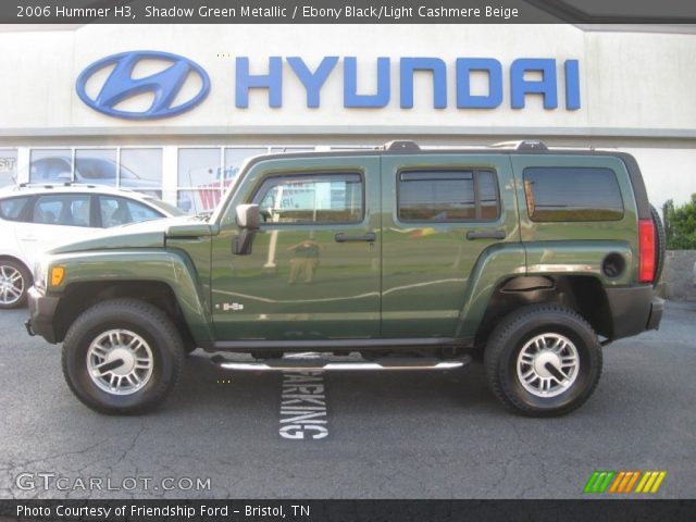 2006 Hummer H3  in Shadow Green Metallic