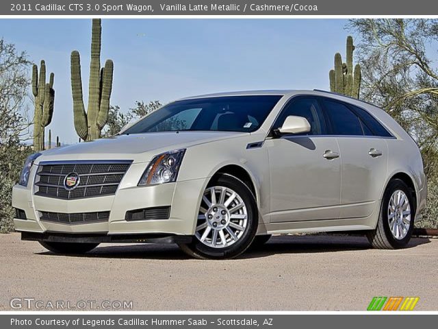 2011 Cadillac CTS 3.0 Sport Wagon in Vanilla Latte Metallic