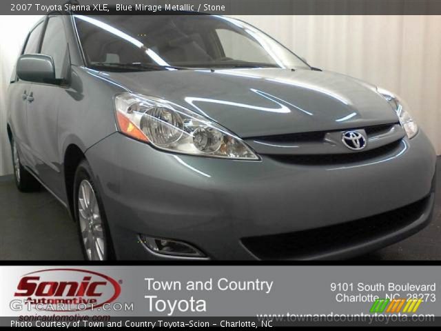 2007 Toyota Sienna XLE in Blue Mirage Metallic