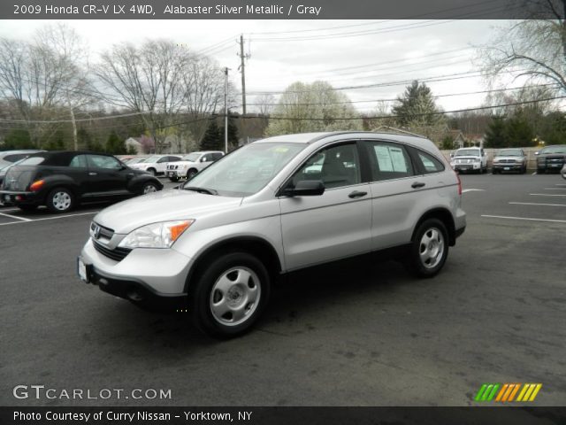 2009 Honda CR-V LX 4WD in Alabaster Silver Metallic