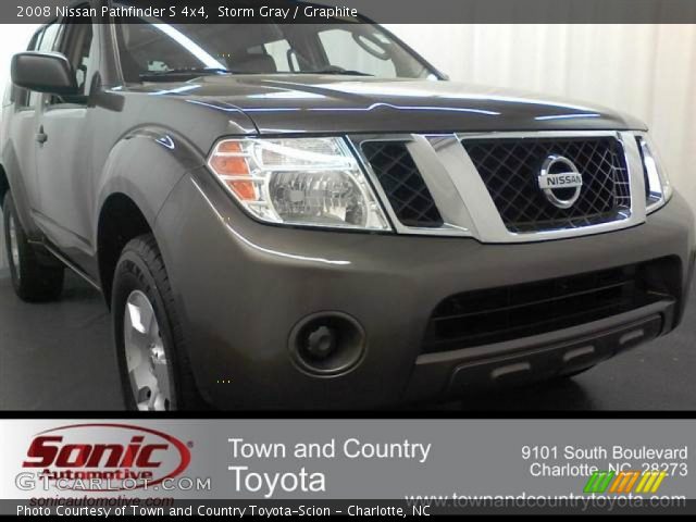 2008 Nissan Pathfinder S 4x4 in Storm Gray
