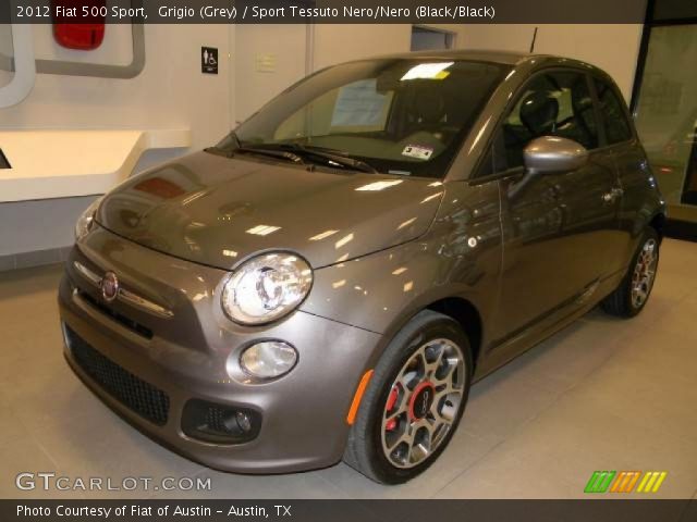 2012 Fiat 500 Sport in Grigio (Grey)